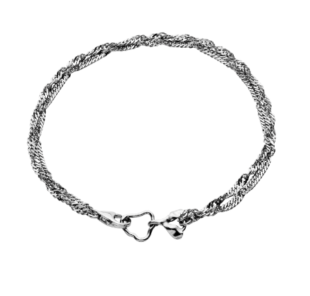 Maanesten Armbånd - Canna Bracelet, Silver